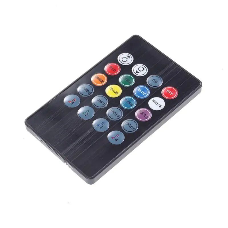 Интерьер автомобиля атмосфера неоновые огни RGB лампы полоса 72 LED USB порт с пультом