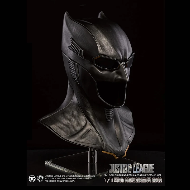 

Estartek 1/1 Rubber Cosplay Prop Justice League Batman 1:1 Helmet Limited Version for Fans Holiday Gift