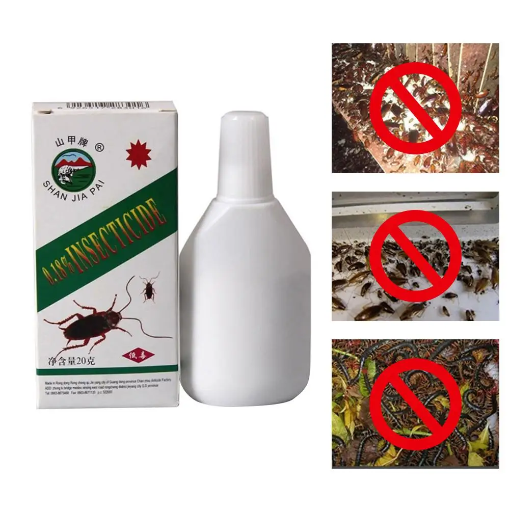

1pc Super Effective Cockroach Bug Killer Powder Bed Bug Drug Cockroach Insecticide Killing Ant Spider Insect Reject Pest Control