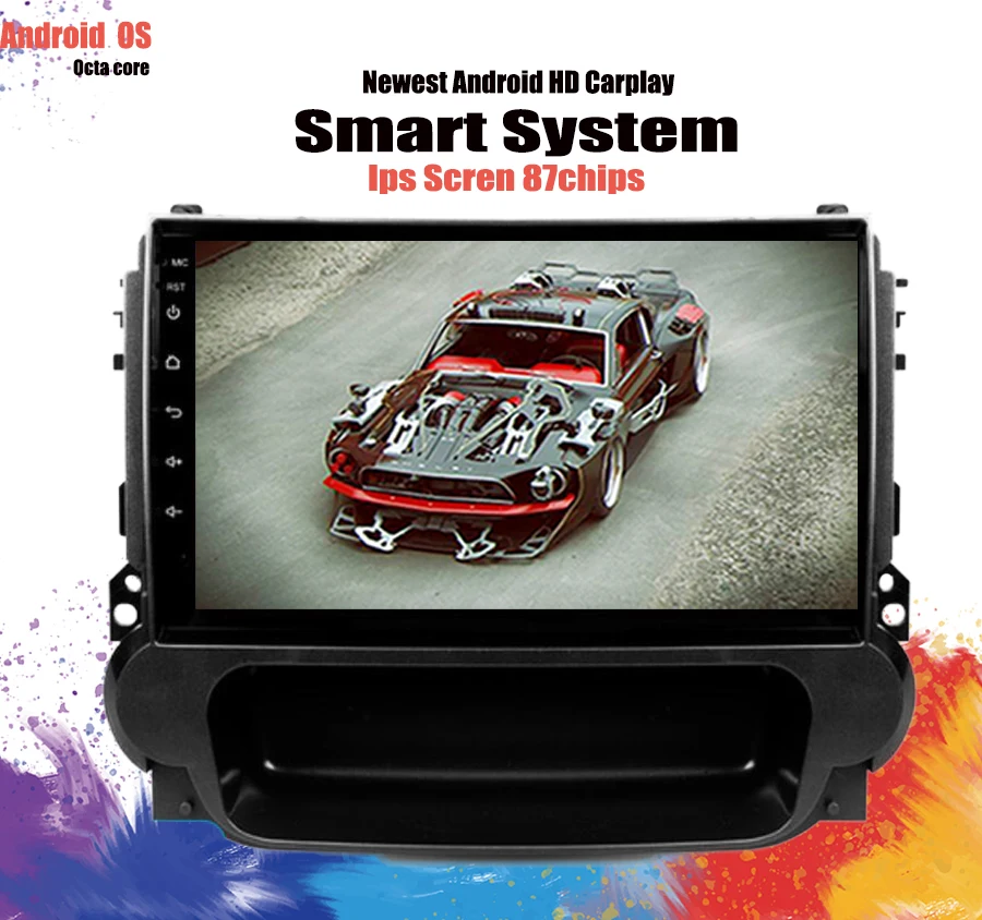 Excellent 9" Octa Core 4+64GB Android 9.1 Car DVD Player For Chevrolet Malibu 2012 2013 14 Car Electronics GPS Navigation Head Unit System 3