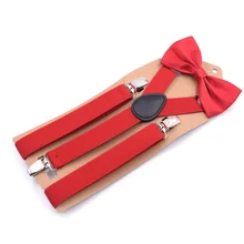 Для взрослых, три зажима в форме Y, регулируемые эластичные ремни, подтяжки унисекс, подтяжки и галстук-бабочка, комплект, подтяжки, костюм с ремнями