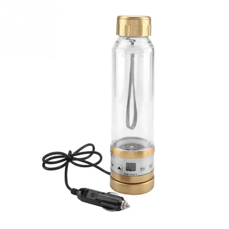

New 12V / 24V 75W 280ml The portable electric kettle heating hot water cup cup car insulation Cup