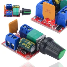 1pc DC Speed Controller 3-35V 12V 24V PWM DC Motor Speed Controller Adjustable Switch LED Fan Dimmer Control Power Max 90W 10 30v 100a dc motor speed control pwm hho rc controller 12v 24v 3000w max