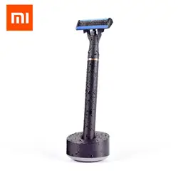 Оригинальный xiaomi mijia для мужчин женщин бритья Бритвы, 3 в 1 наборы для ухода за кожей Magbetic заменить клип умный дом