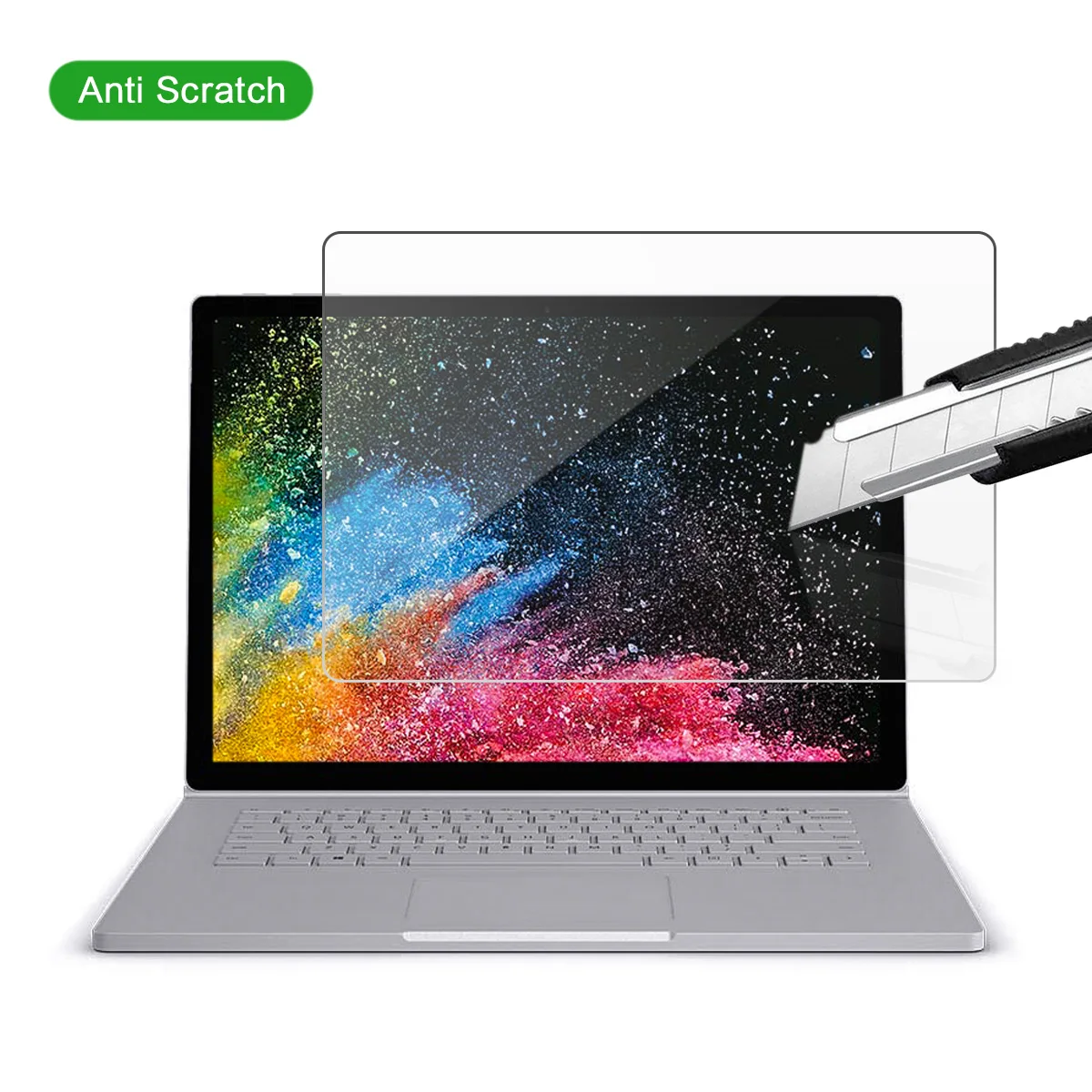 1 упаковка протектор экрана для microsoft Surface Book/microsoft Surface Book 2 13,5 дюймов закаленное стекло Анти-Царапины прозрачная пленка