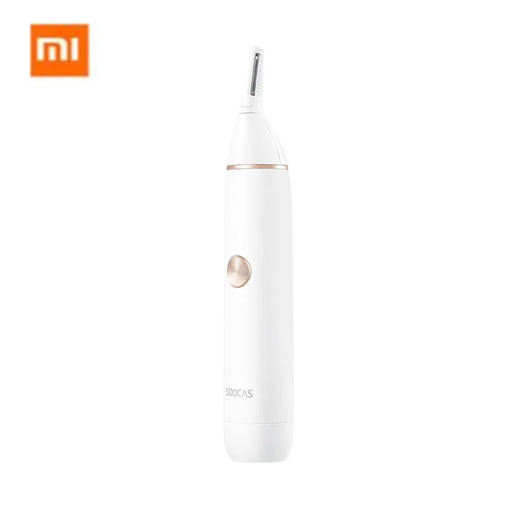 

XIAOMI Mijia SOOCAS Nose Eyebrow Hair Trimmer IPX5 Portable Eyebrow Clipper Ear Hair MinimalistCleaner trim