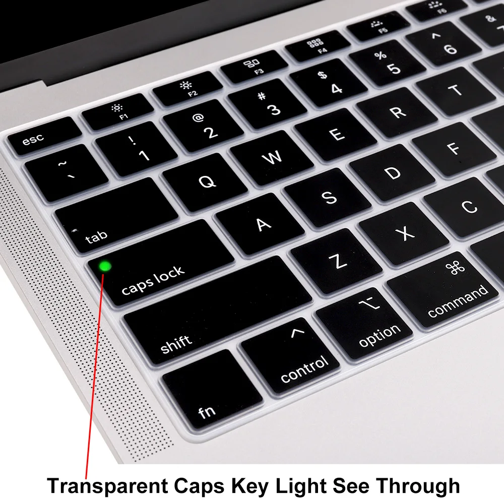 Чехол для клавиатуры с кожаным рукавом MacBook Air 13 2018 A1932 ультра тонкий силиконовый