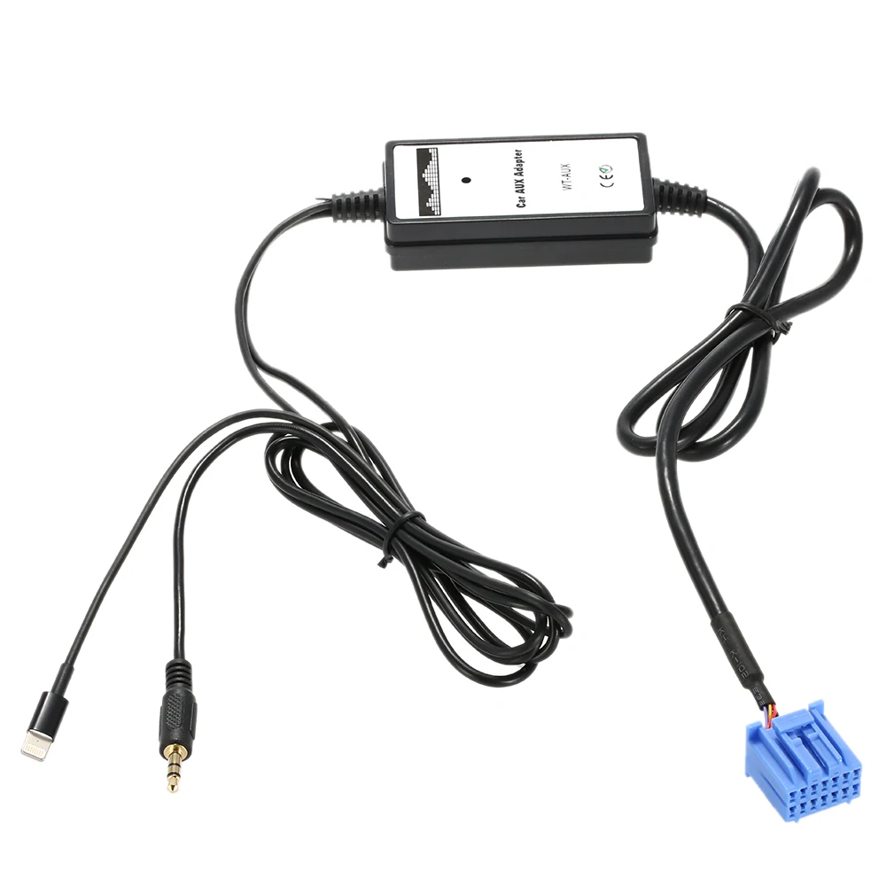 KKMOON 3 5 мм Автомобильный Aux аудио MP3 Интерфейс адаптер для Honda Accura Accord Civic USB зарядка