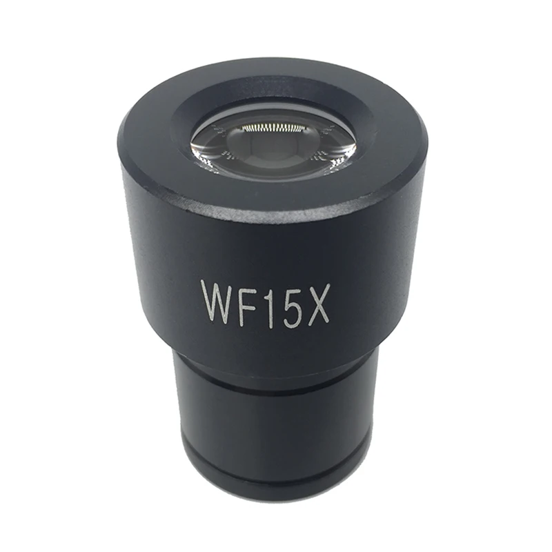 WF15X Wide Field 13mm Eyepiece Optical Lens for Biological Microscope Mounting Size 23.2mm with or withoutReticle Scale Reticle