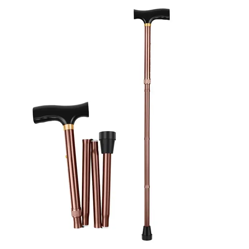 

Folding Cane Practical Lightweight Adjustable Walking Accessory Mobility Aids Walking Stick for Women Seniors Disabled Elderly