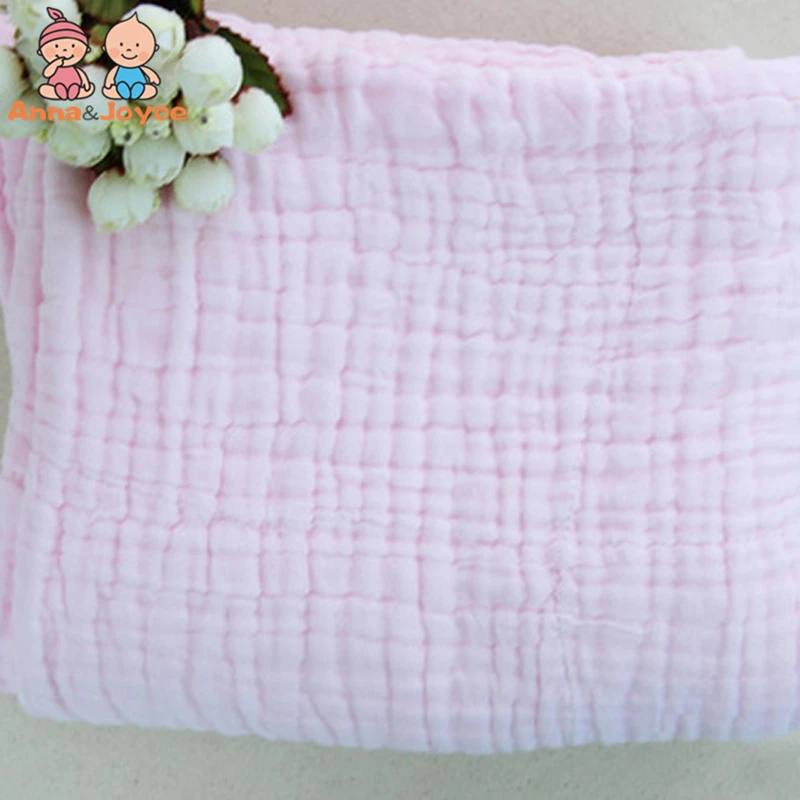105*105CM 6 слойный плотный медицинский детский 100% хлопок марля большое полотенце для