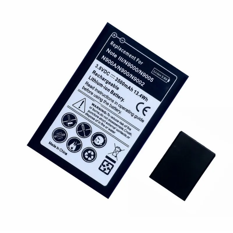 

10pcs Battery B800BC for Samsung Galaxy Note 3 B800BE Phone Replacement Rechargeable Bateria Accumulator batteries B800BU