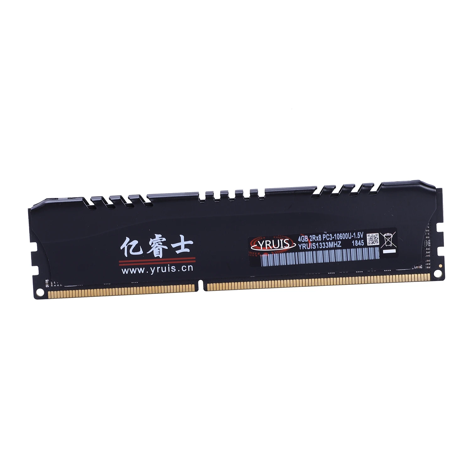 Yruis DDR3 4G Pc Ram Memory Dimm 1,5 V Настольный Ram Внутренняя Память Ram для компьютерных игр Ram с кулером памяти