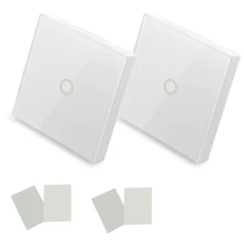 EWeLink – panneau tactile mural de luxe, Type T433 86, 433MHz, sans fil RF, télécommande émetteur, Modules d'automatisation, 1 Gang