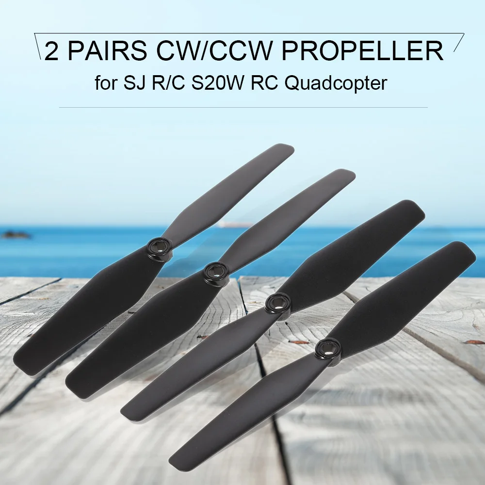 

2 Pairs RC Drone with Camera CW/CCW Propeller for SJ R/C S20W RC Quadcopter
