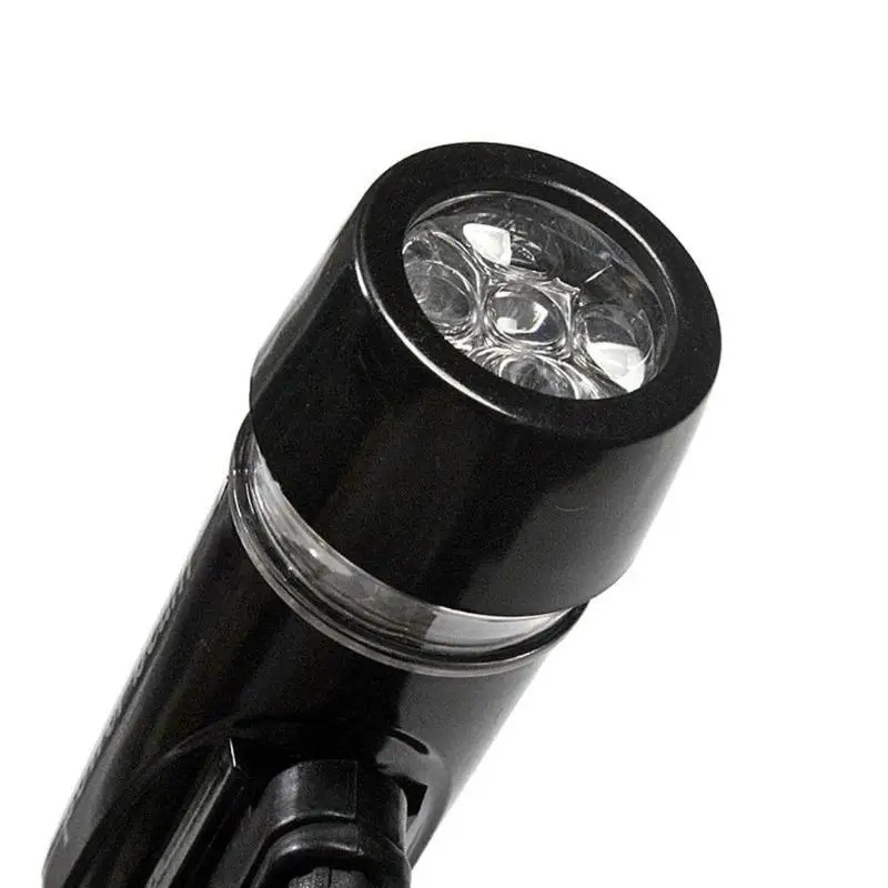 Perfect 2 Modes Waterproof 5 LED Bicycle Light Front Lamp Torch 5 LED Flashlight Black Bike Flashlight Bicycle Frame Head Lights 3