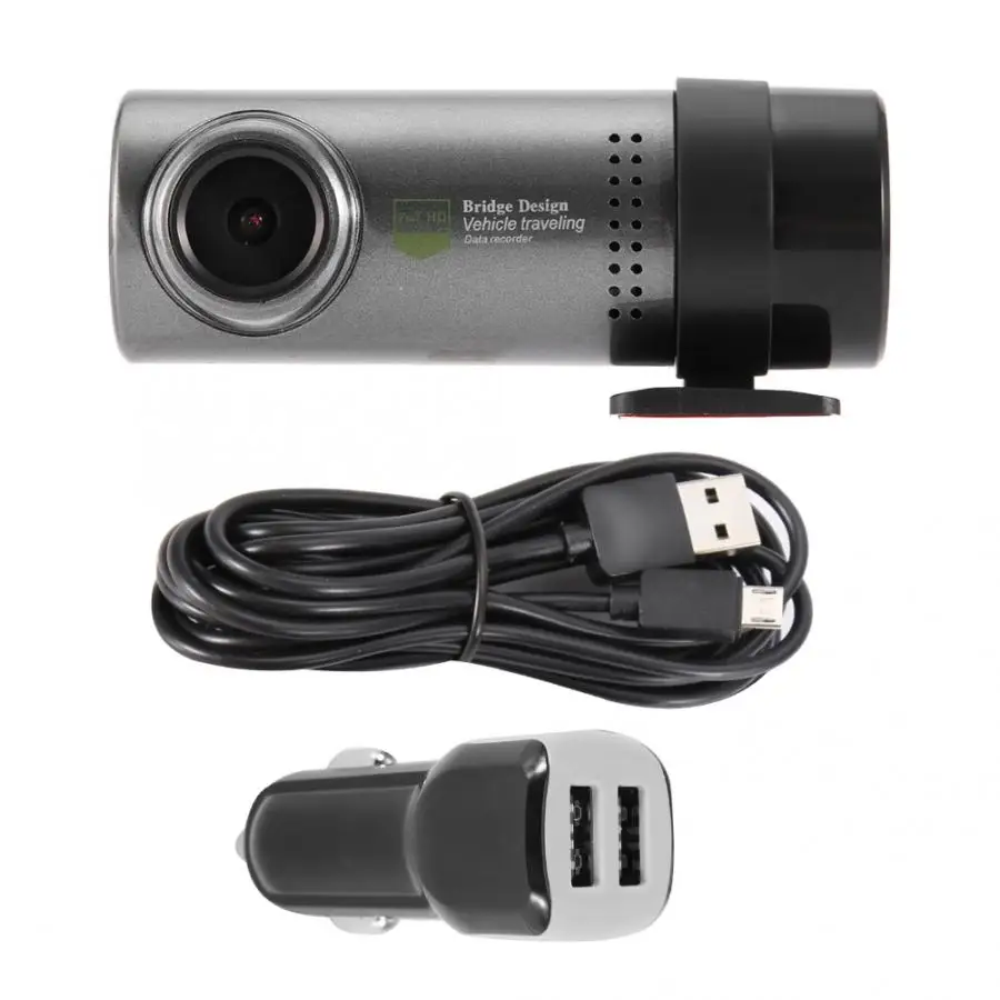 dash cam 1080P HD Mini Car Driving Recorder DVR WiFi USB Micro Video font b Camera