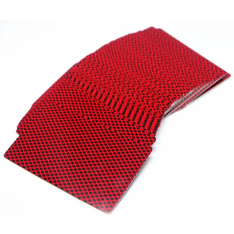  Black Luminous Fluorescent Poker Cards Playing Card Glow In The Dark Bar Party KTV Night Luminous S - 33002452994