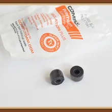 2 шт. оригинальные накладки для ушей TX400 Comply Soft In Ear наушники с шумоизоляцией усиленные басовые губки