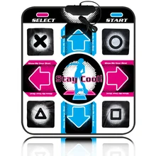 OSTENT USB antidérapant danse étape danse tapis tapis tapis couverture pour PC portable jeu vidéo