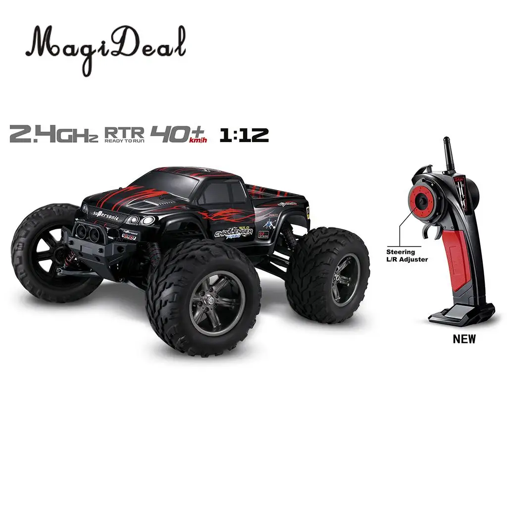 4WD 2 4 ГГц 1/12 высокоскоростной пульт дистанционного управления монстр Трак S911