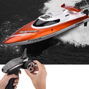 

2.4GHz High Speed Racing Yacht Remote Control Ship Mosquito Craft Water Cooled Speedboat Hobby RC Speed Boat Toy Model For Kids