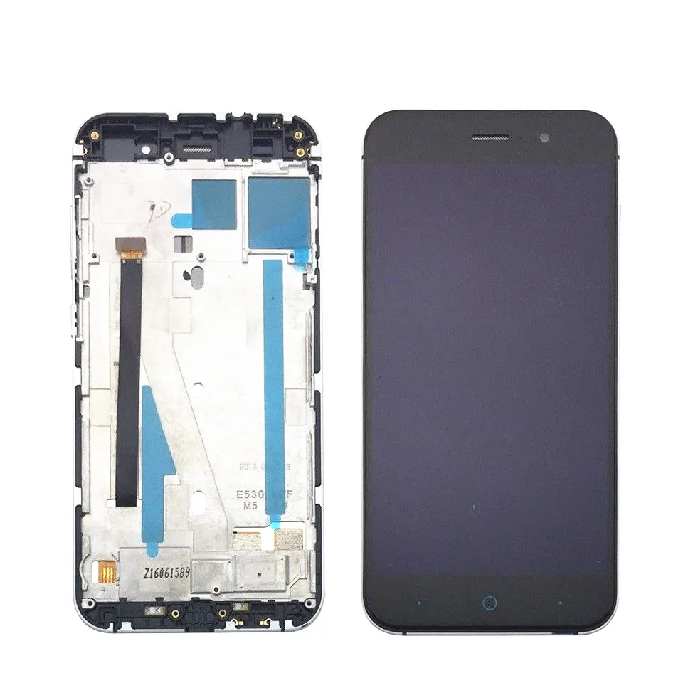 Для ZTE Blade X7 D6 V6 Z7 T660 T663 LCD + сенсорный экран с рамкой 5 0 дюймов Замена сборки