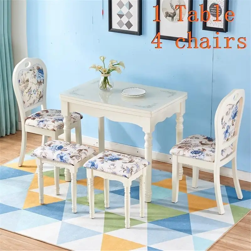 Pliante Kitchen Set Piknik Masa Sandalye Comedores Mueble Tisch A Langer Redonda Wood Desk Comedor Mesa Bureau Dining Room Table