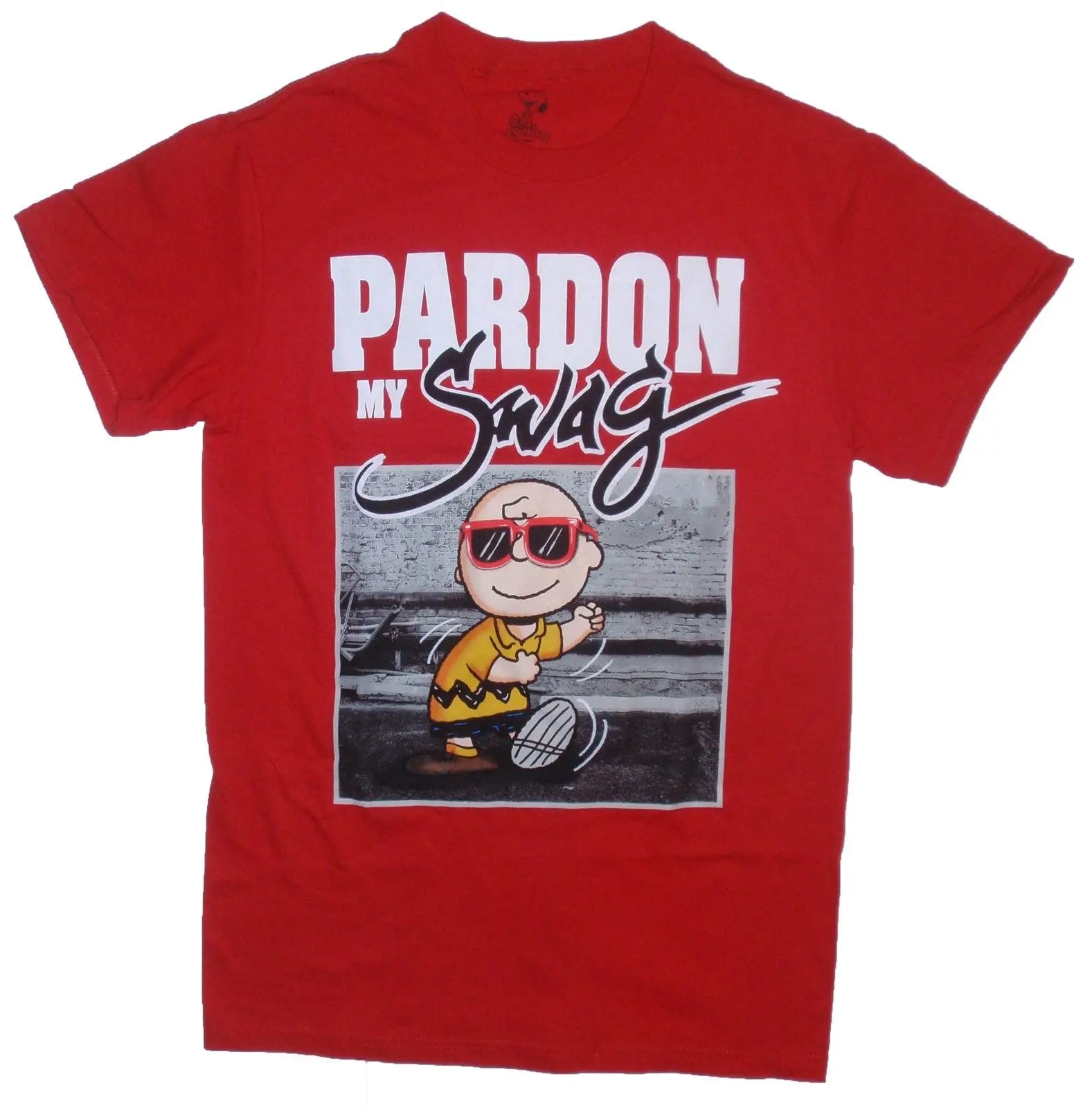 Peanuts Charlie коричневый parasm My Swag винтажная Классическая забавная Мужская футболка