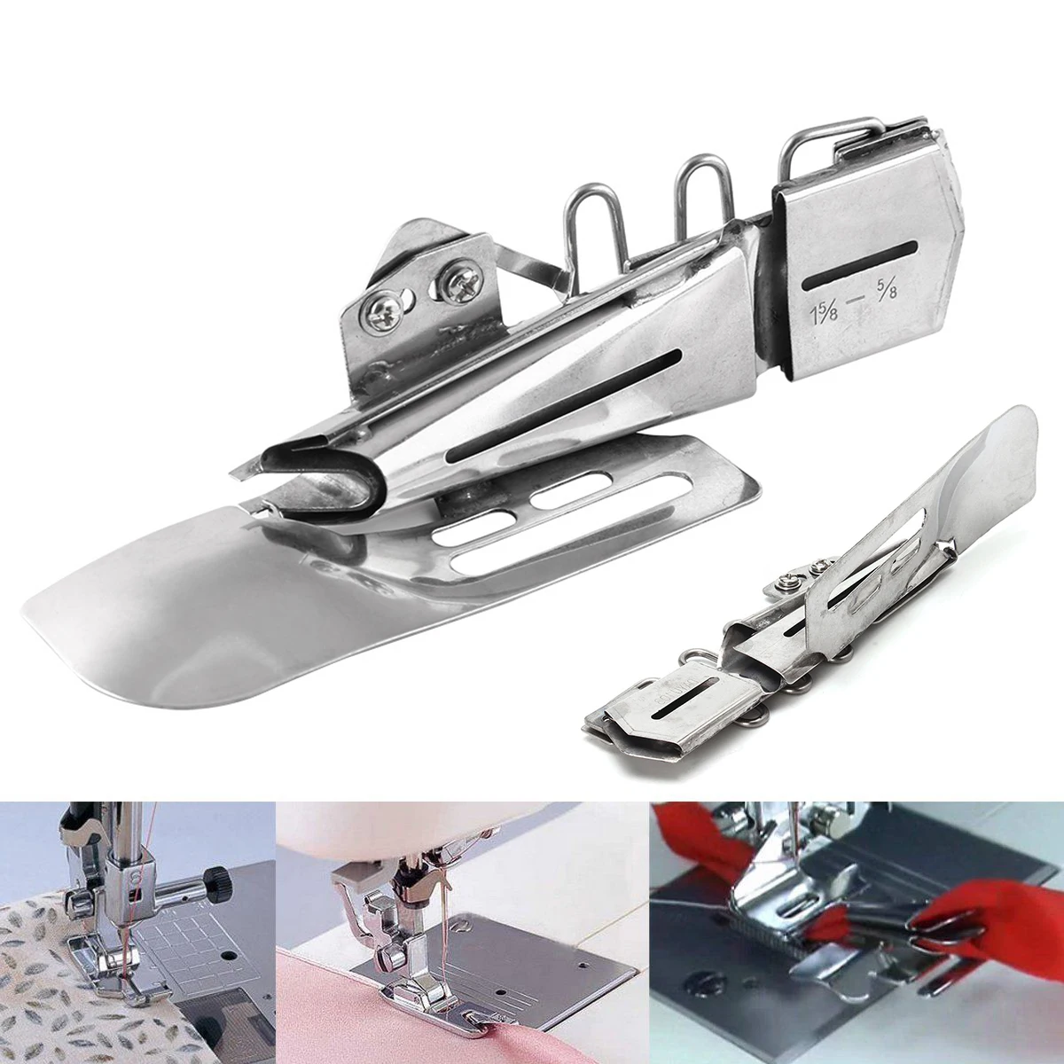 

1pc Collarette Binder #KP-103 Top Clean Industrial Cover Stitch Sewing Machine Binder Type A