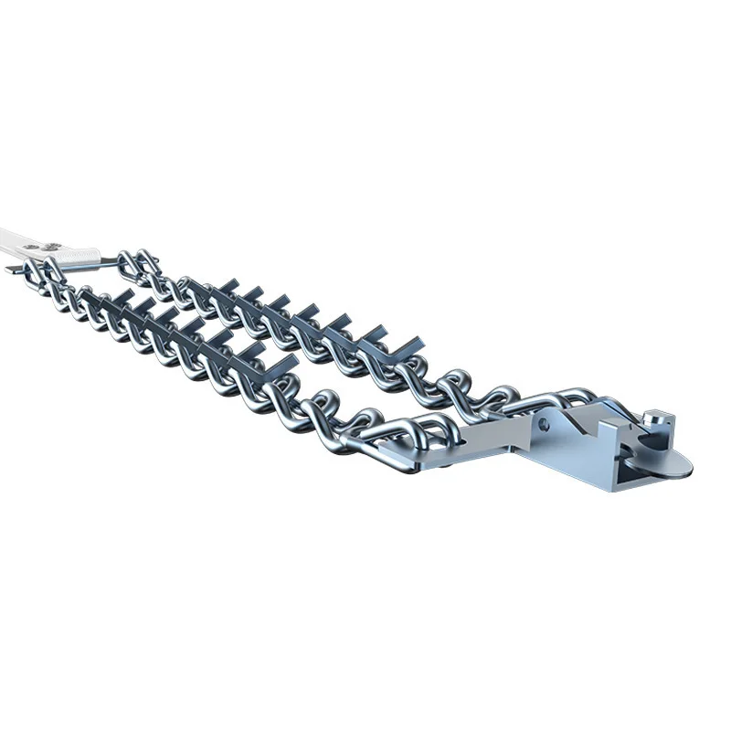 Universal Car Tire Snow Chain Metal Snow Chain Bold Manganese Steel Broken Ice Nail Wear-resistant Mud Sand Car Accessories