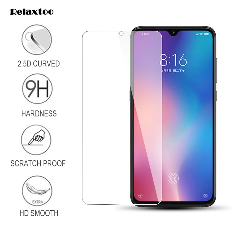 Mi8 закаленное стекло для Xiaomi 9 Защита экрана на телефон защитное Xiomi xiami mi 8 lite Mi9