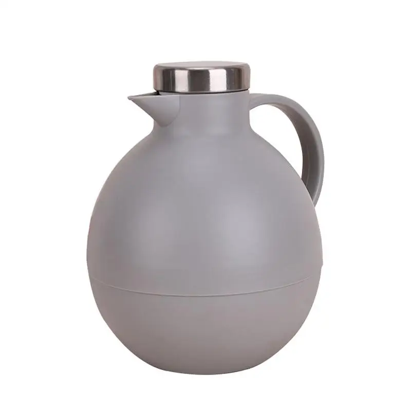 

1000ml Round Insulation Pot Thermos Water Bottle Household Large Capacity Kettle plastic European Coffee Carafe