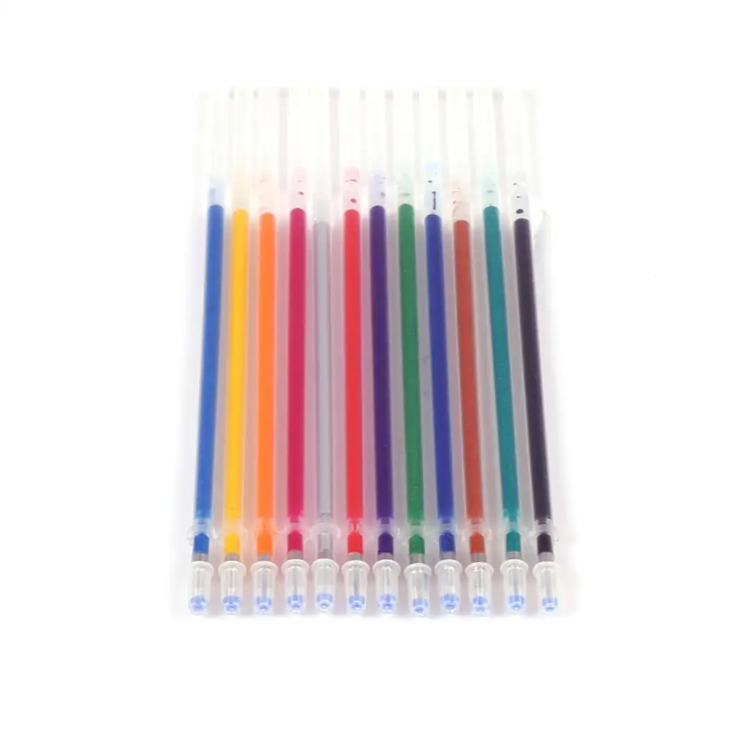 New 0.8mm Pastel Flash Fluorescent Metallic Pen Highlighter Pack of Replace Core Refill Color Neutral | Канцтовары для офиса и