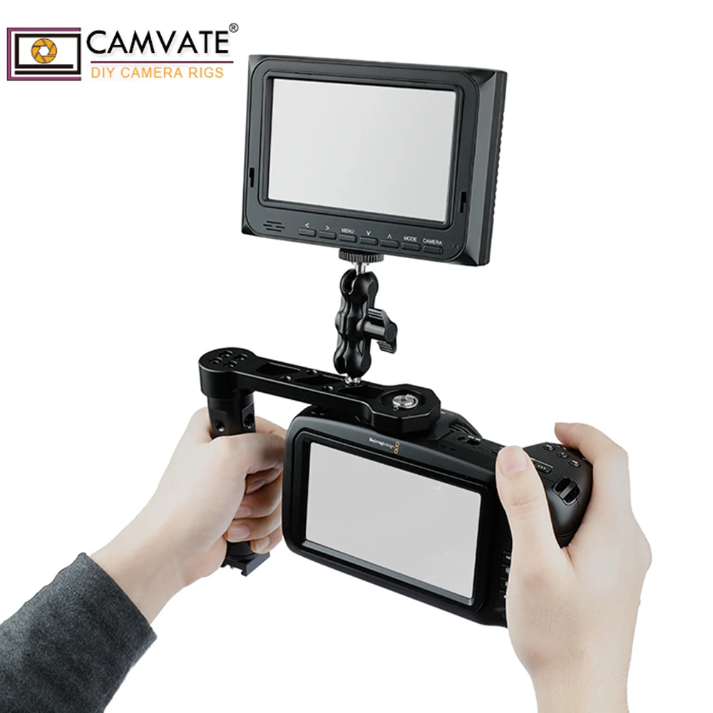 Ручная ручка для сыра CAMVATE с холодным башмаком L образной формы RoninS/серии Zhiyun Crane