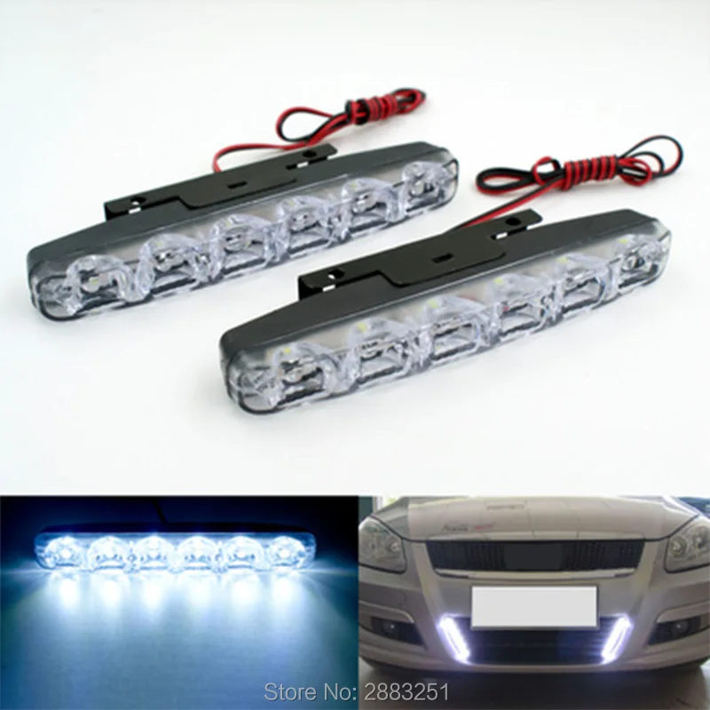 

DC12v Waterproof Car LED Day Light Driving Lamp For gmc sierra yukon Daewoo Daihatsu Geo accessories