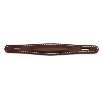 

Pure Vintage Amplifier Handle - Brown, Stitched Leather