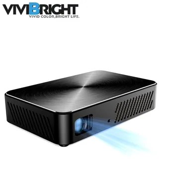 

VIVIBRIGHT J10 bluetooth WIFI 1920 *1080 Projector Android 6.01 1G+8G Beamer Mini DLP MicroProjector Built-in Speaker For 280 i