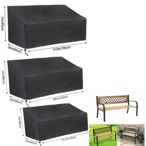 

CHAISE LOUNGE PATIO CHAIR COVER OUTDOOR FURNITURE STORAGE COVER WATERPROOF
