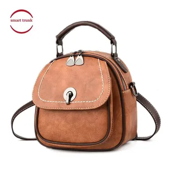 

2019 Handbag Shoulder Bag Female Leather Flap Women Messenger Bags Small Lock Bolsa Feminina New Crossbody Bags For Women