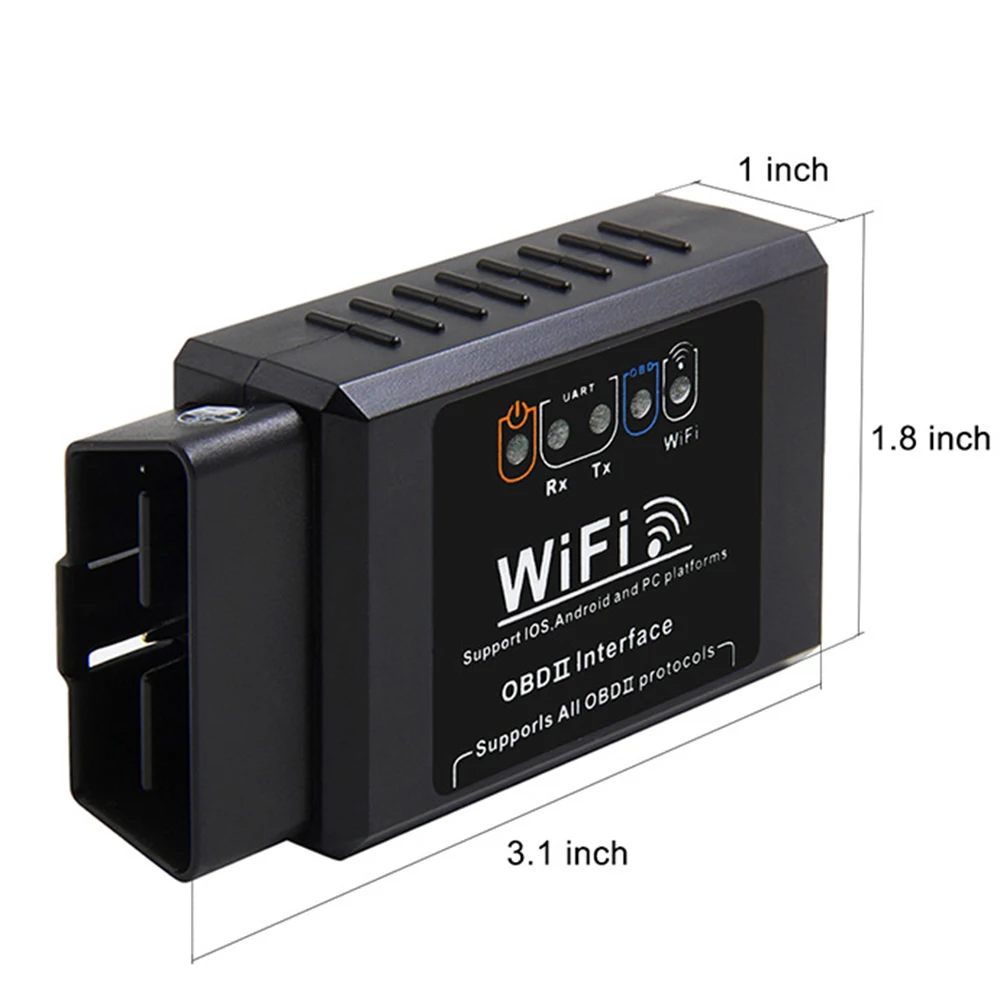 ELM327 WIFI OBD2 OBDII автомобильный диагностический сканер инструмент для iOS