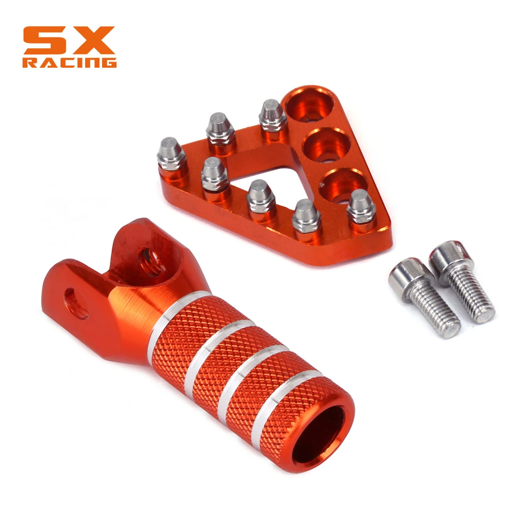 Задняя педаль тормоза с чпу для мотоцикла KTM EXC EXCF SX SXF XC XCF XCW SMR LC4 125 150 200 250 300 350 400 450