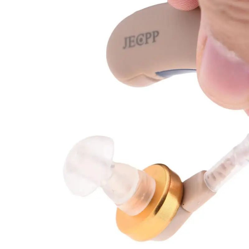 Ultra-power-saving hearing aid earphones, hidden form ear-ear type sound collector, ear-mounted sound amplifier