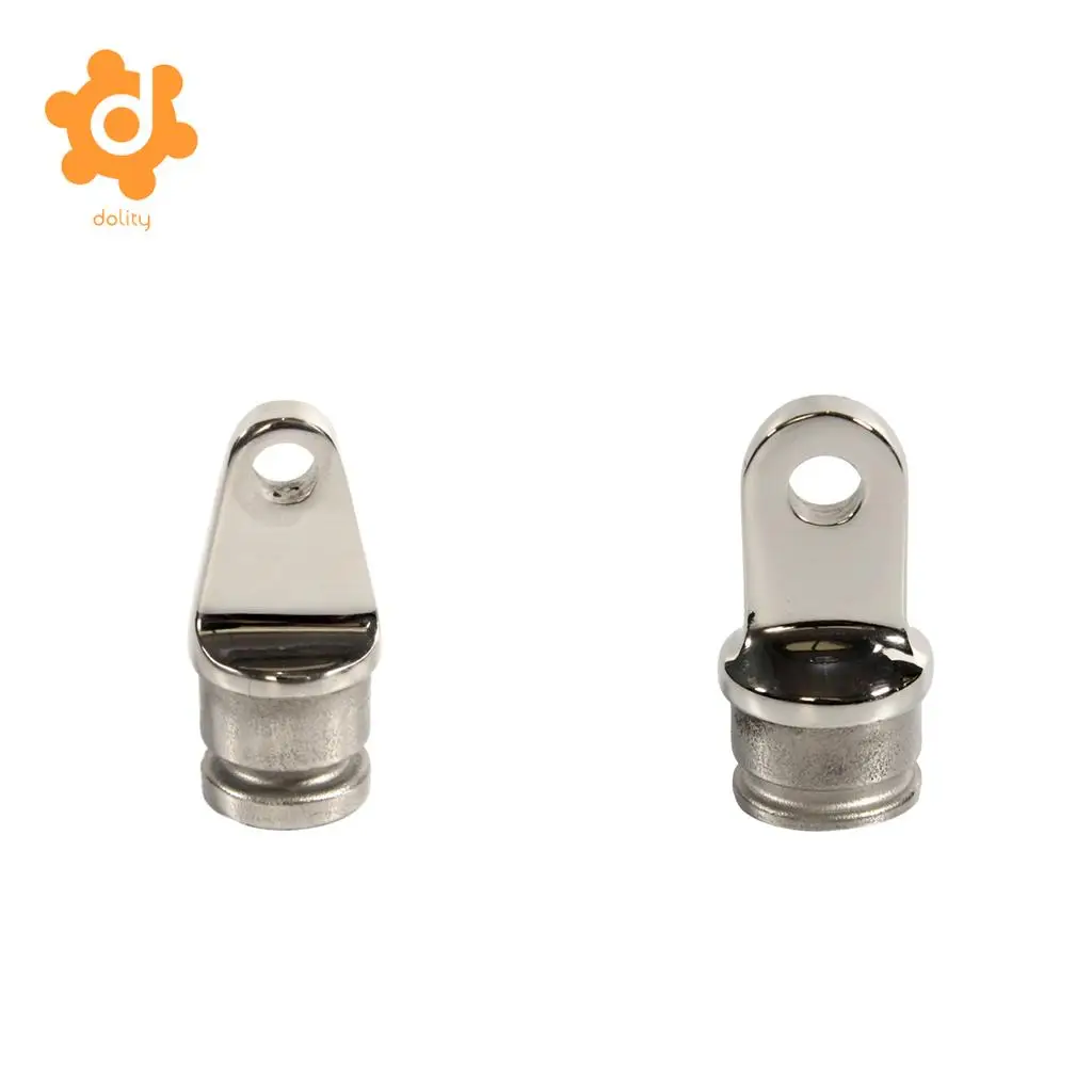 2Pcs 316 Stainless Steel Boat Bimini Top Inside Eye Rounded End 25mm 22mm | Автомобили и мотоциклы