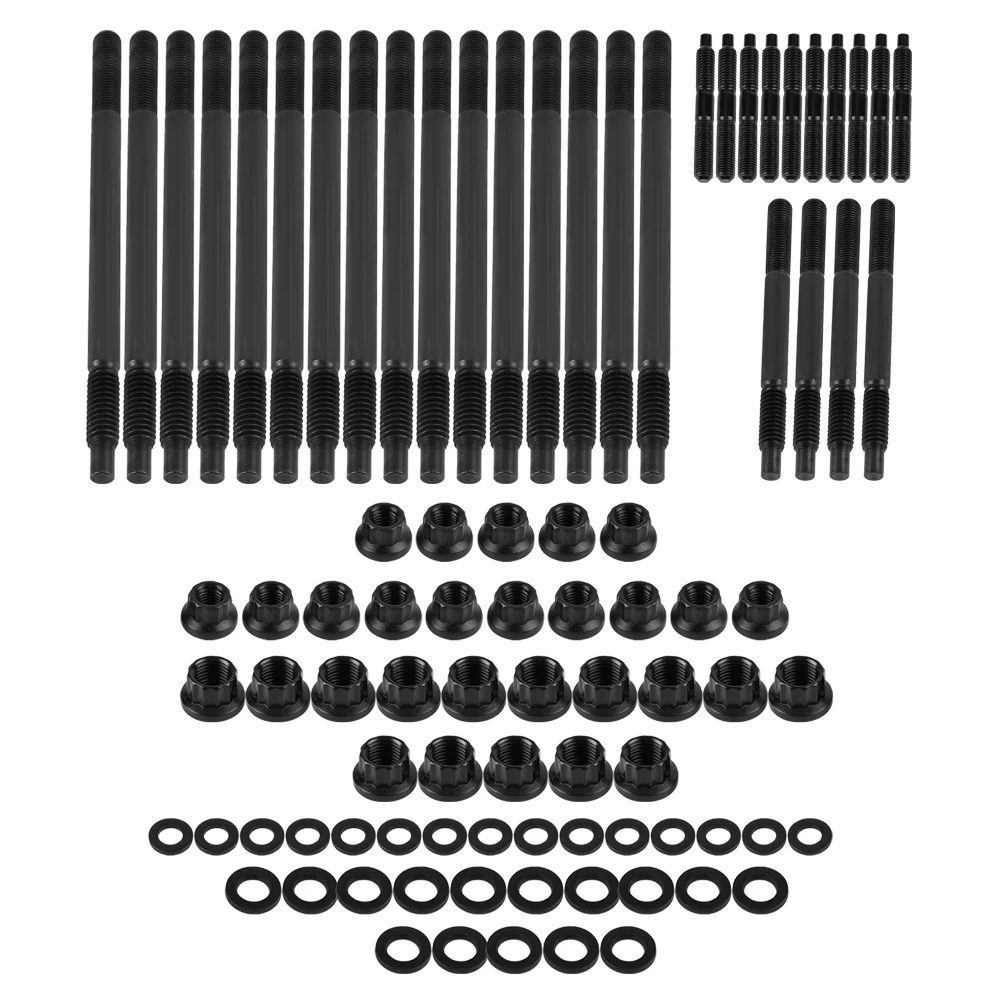 

Car Engines Cylinder Head Stud Kit Universal for Chevy 1997 1998 1999 2000 2001 2002 2003 LS1 LS6 L98 4.8l 5.3l 6.0l Engines