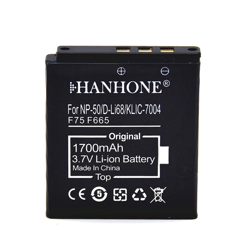Аккумулятор FNP50 NP50 1700 мА/ч для Fujifilm X10 X20 XF1 F50 F75 F665 F775 F900 EXR F505 F305 F85 F200 F100 аккумулятор