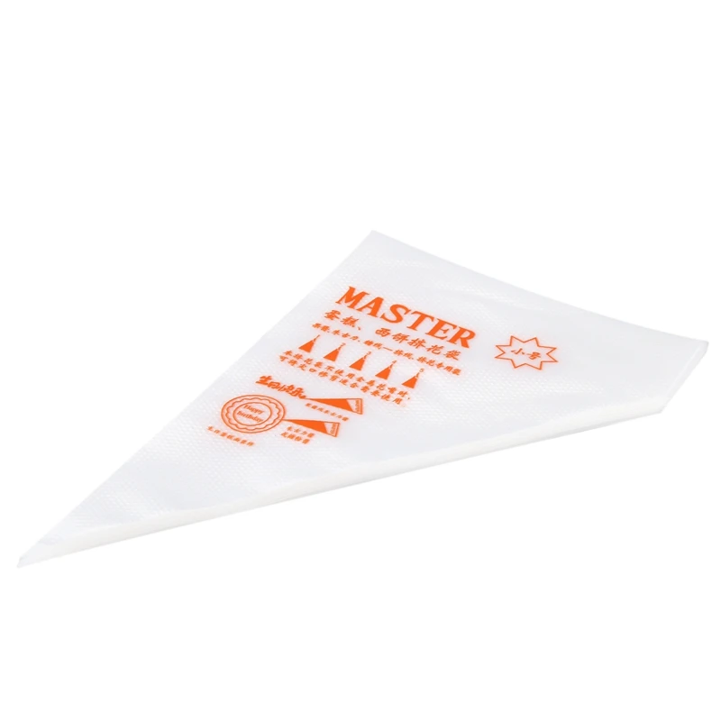 

New 100pcs Small Size Disposable Piping Bag Icing Fondant Cake Cream Decorating Pastry Tip Tool