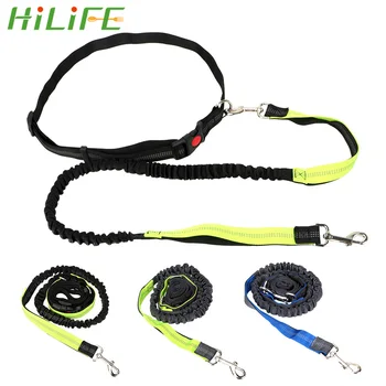 

Night Reflective Retractable Dog Leash Puppy Cat Traction Rope Belt Elastic Waist Belt Running Jogging Dog Lead Pet Products