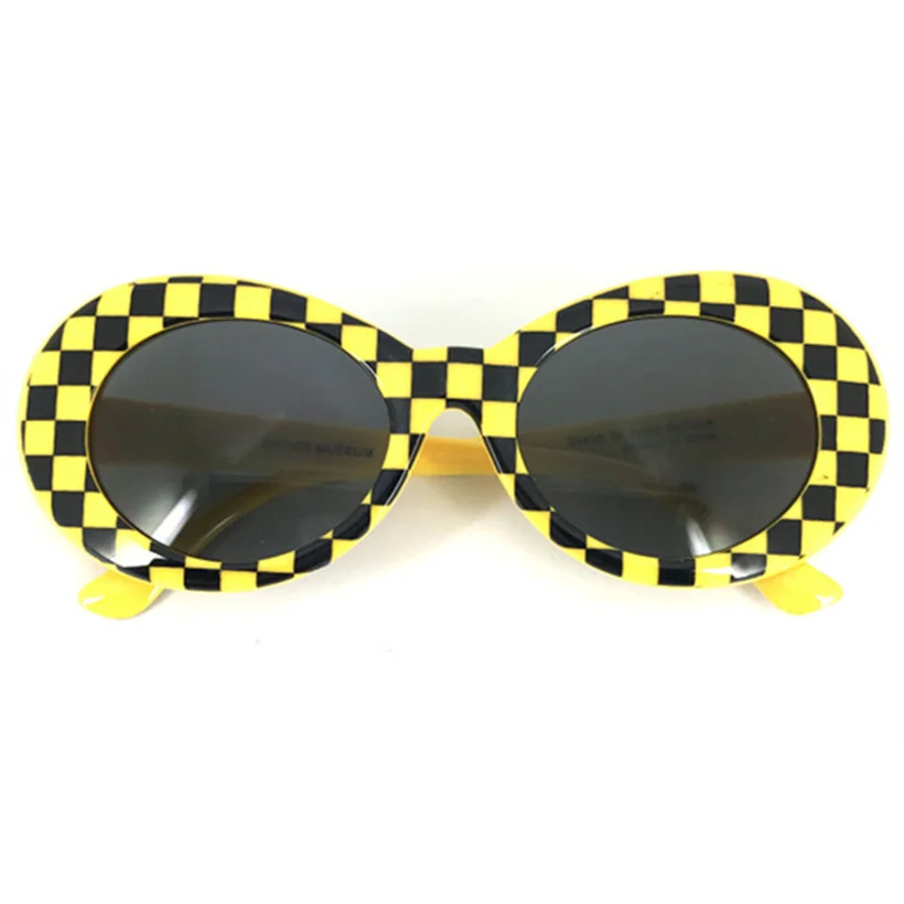 XojoX NIRVANA Курт солнцезащитные очки Cobain для женщин ППТЮ очкиМужские Винтажные Солнцезащитные очки Модные ретро желтые очки UV400