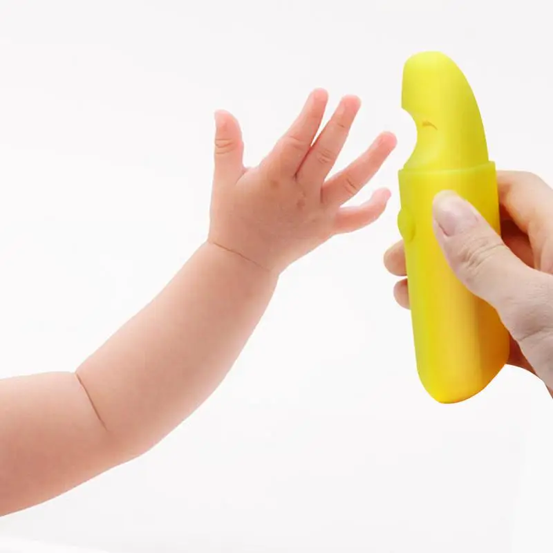 Cute Banana Shape Electric Baby Nail Trimmer Baby Nail Care Safe Nail Polisher For Kids Infant Newbron Nail Trimmer Manicure